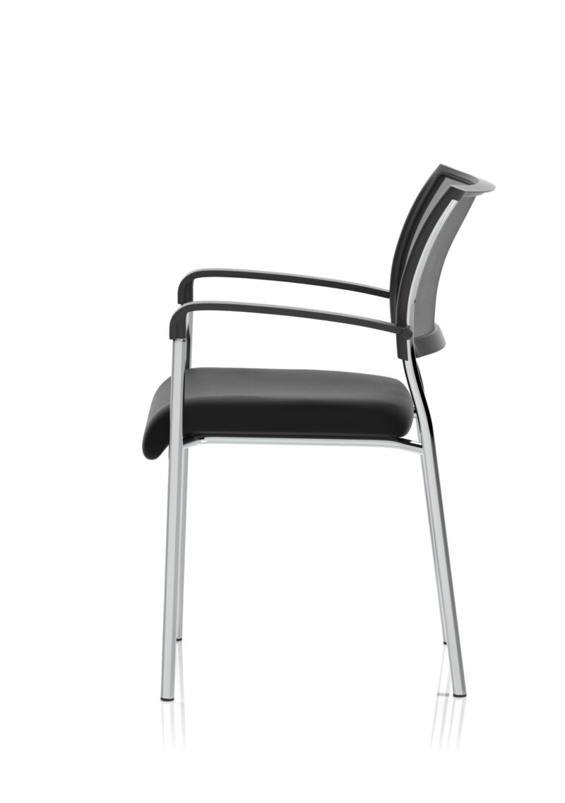 Cambridge Medium Back Stacking Visitor Office Chair - Image 12