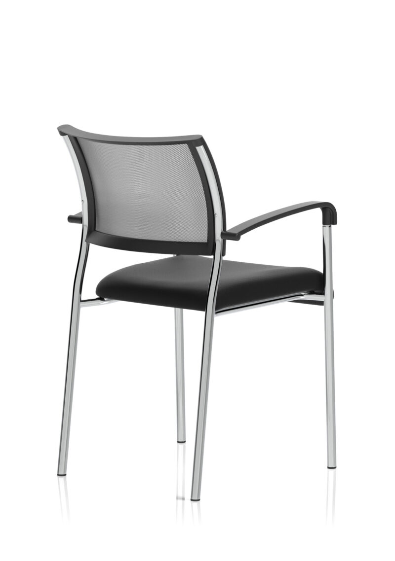 Cambridge Medium Back Stacking Visitor Office Chair - Image 15