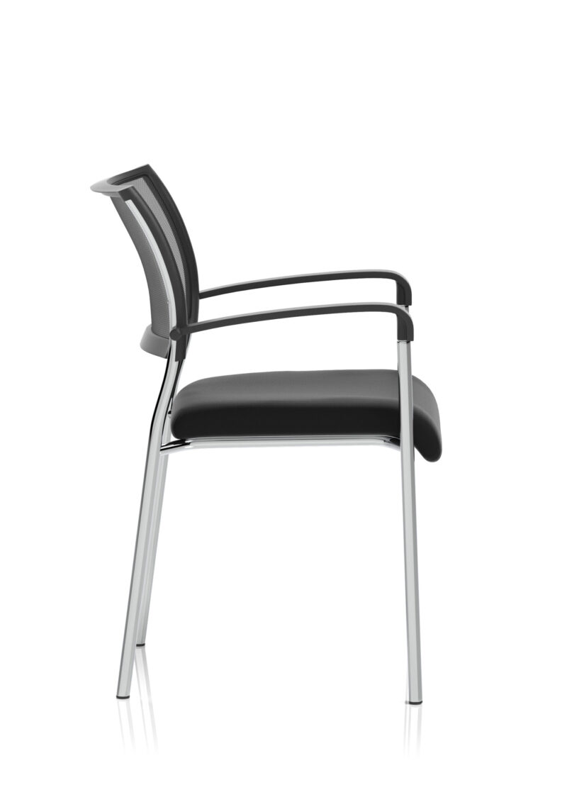 Cambridge Medium Back Stacking Visitor Office Chair - Image 16
