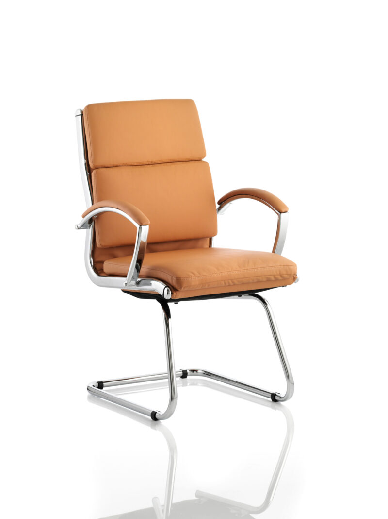 Heritage Medium Back Cantilever Visitor Chair with Arms - Image 2