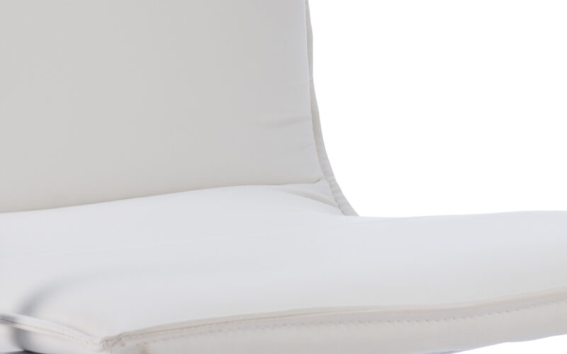 Reverberate Medium Back Leather Cantilever Visitor Chair with Arms - Image 21