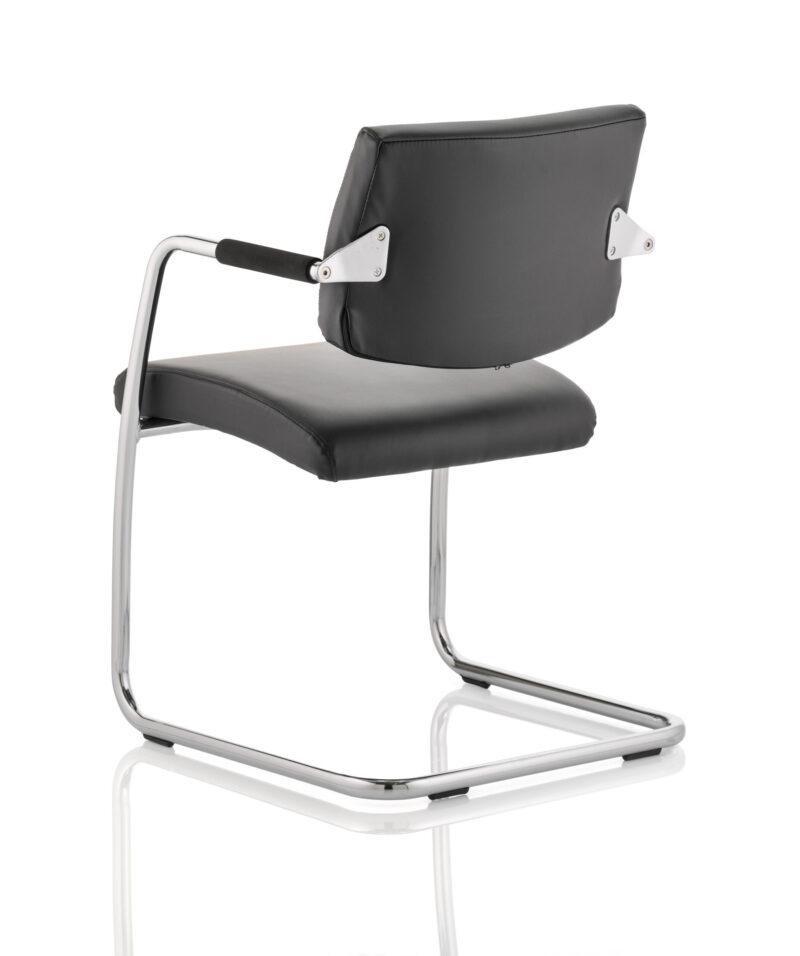 Kingston Medium Back Cantilever Visitor Chair with Arms - Image 3