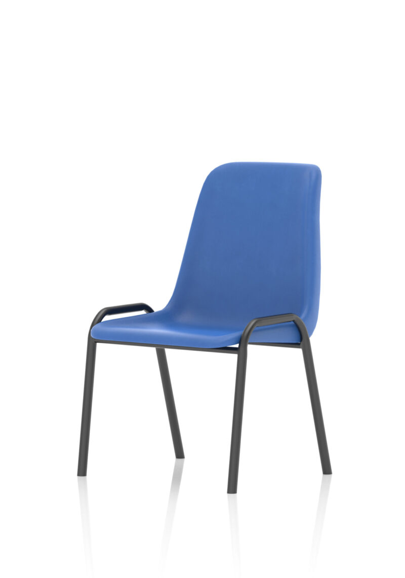 Peony Medium Back Stacking Polypropylene Visitor Chair - Image 11