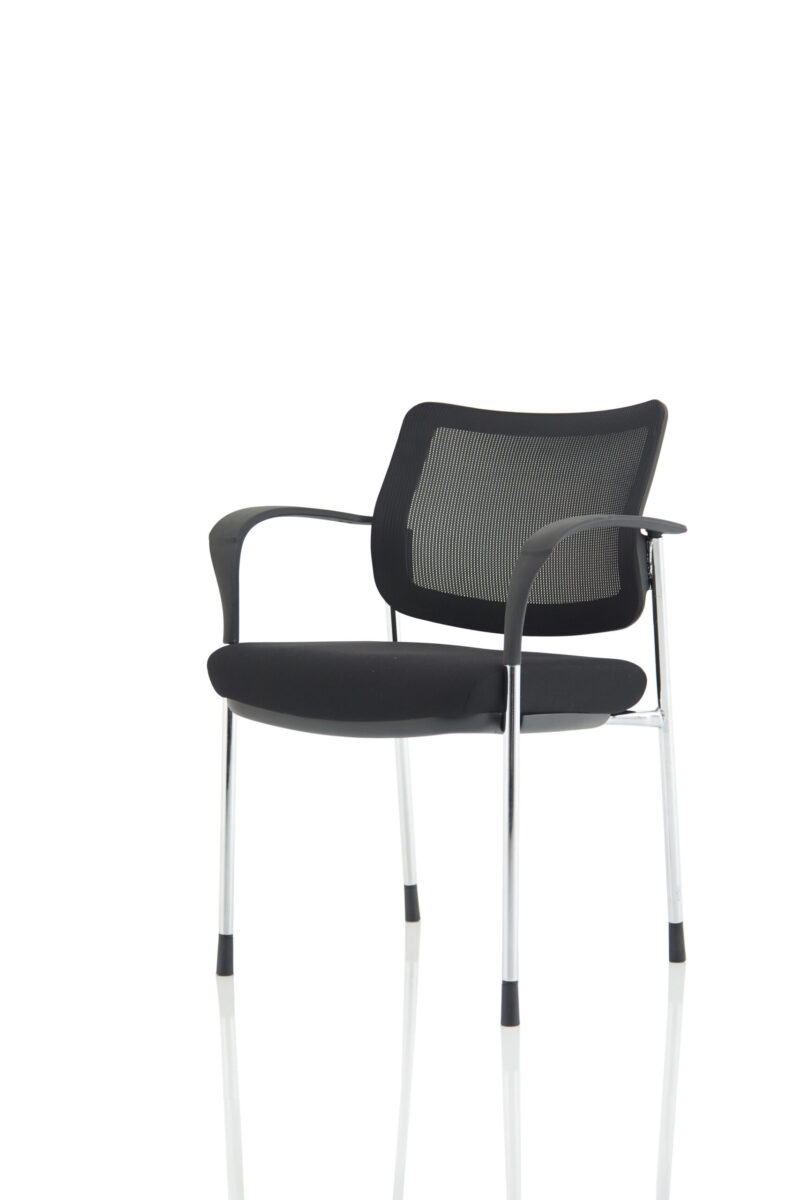 Cambridge Deluxe Medium Back Stacking Visitor Office Chair with Arms - Image 62