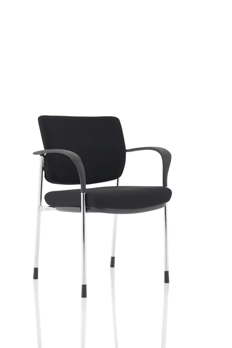 Cambridge Deluxe Medium Back Stacking Visitor Office Chair with Arms - Image 59