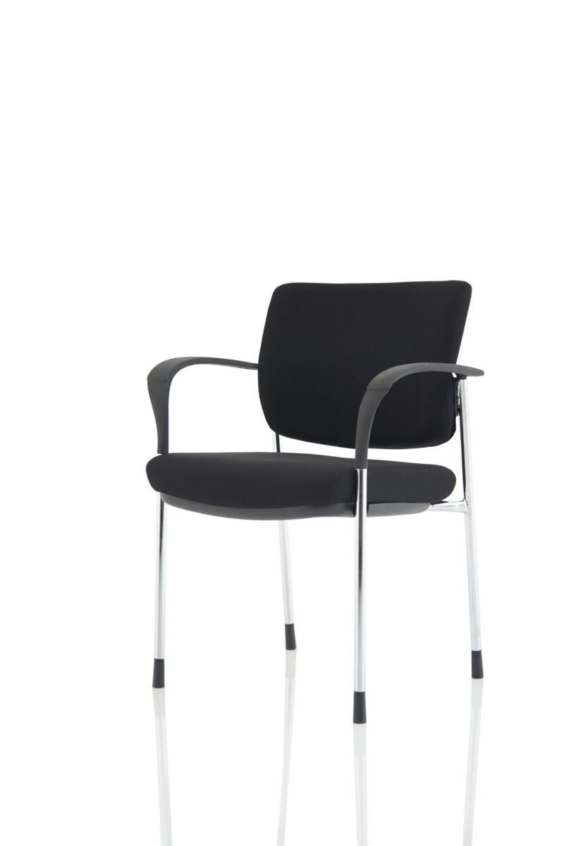Cambridge Deluxe Medium Back Stacking Visitor Office Chair with Arms - Image 60