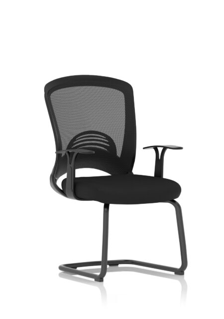 Zenith Visitor Cantilever Leg Mesh Chair