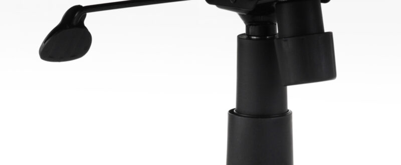 Kensington High Back Soft Black Leather Executive Office Chair with Arms - Image 3