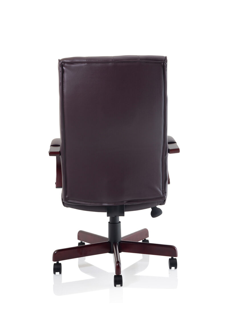 Monarchsfield High Back Leather Executive Office Chair with Arms - Image 14