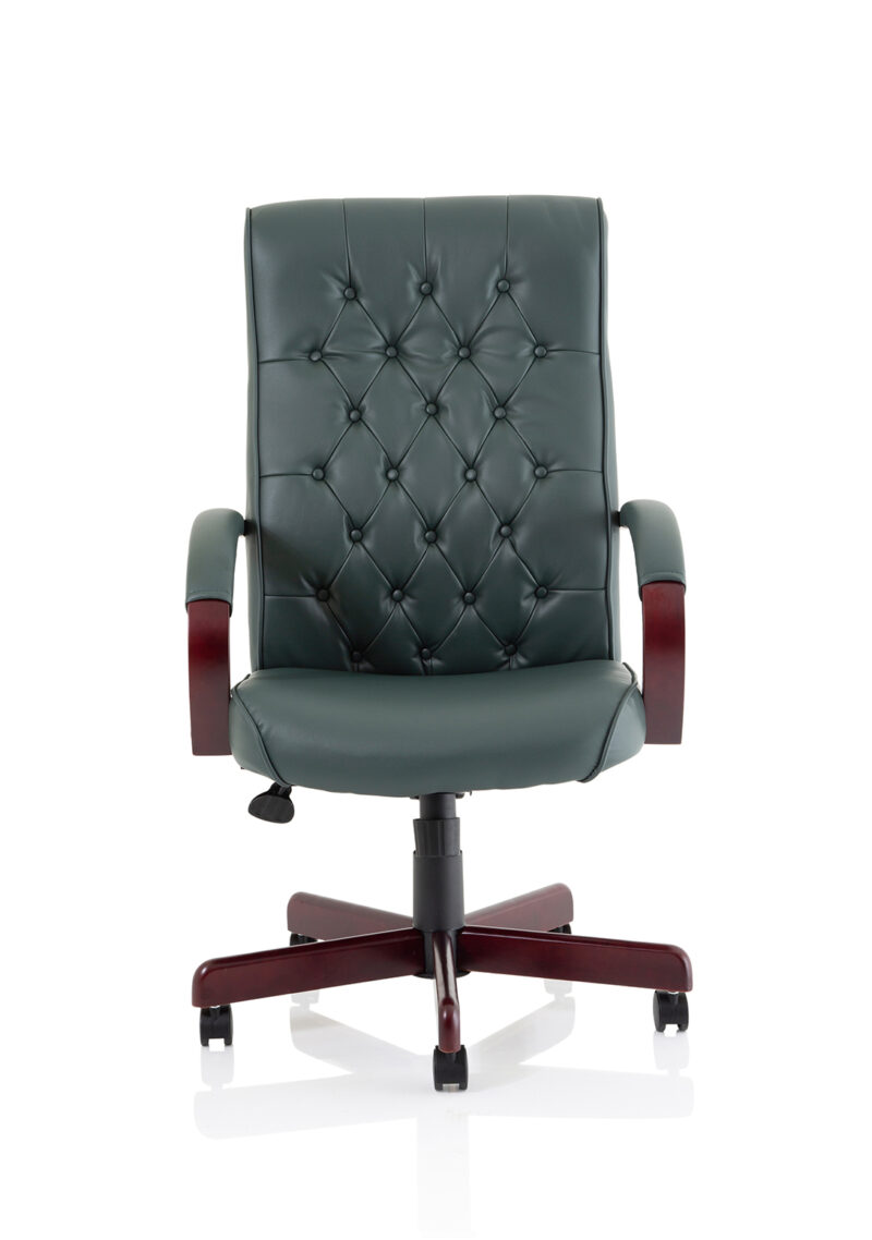 Monarchsfield High Back Leather Executive Office Chair with Arms - Image 18