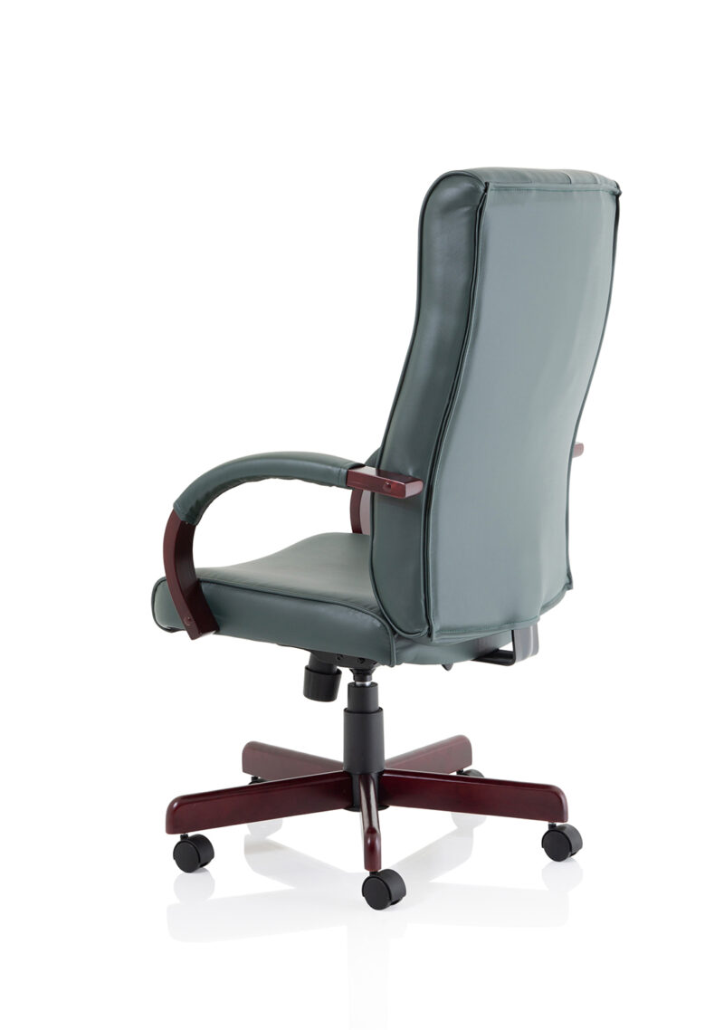 Monarchsfield High Back Leather Executive Office Chair with Arms - Image 21