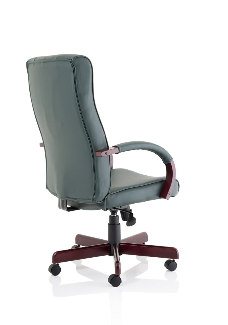 Monarchsfield High Back Leather Executive Office Chair with Arms - Image 23