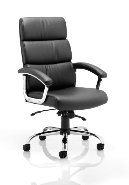 Ambition High Back Leather Executive Office Chair with Arms