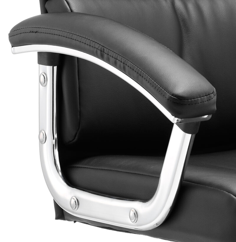 Ambition High Back Leather Executive Office Chair with Arms - Image 2