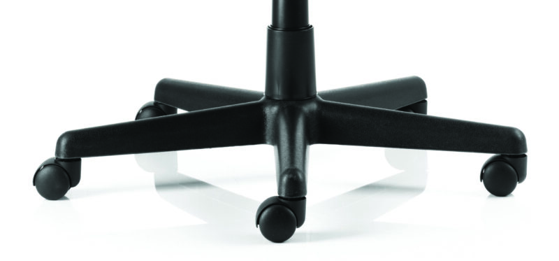 Brook High Back Black Executive Office Chair with Arms - Image 6