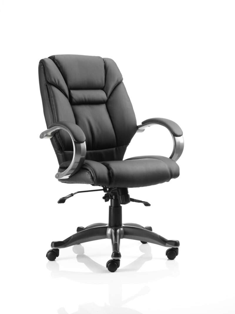 Highland High Back Executive Office Chair with Arms - Image 5