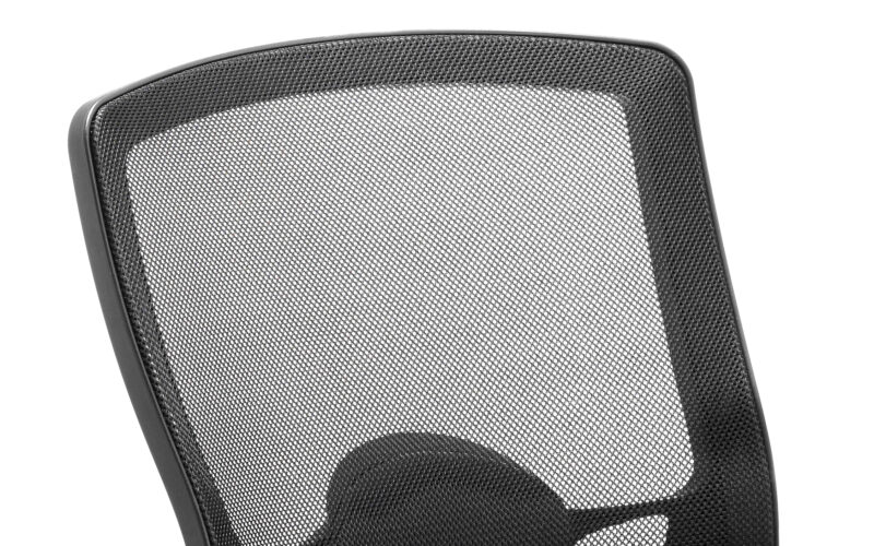 Salem Mesh Back Cantilever Visitor Chair with Arms - Image 7