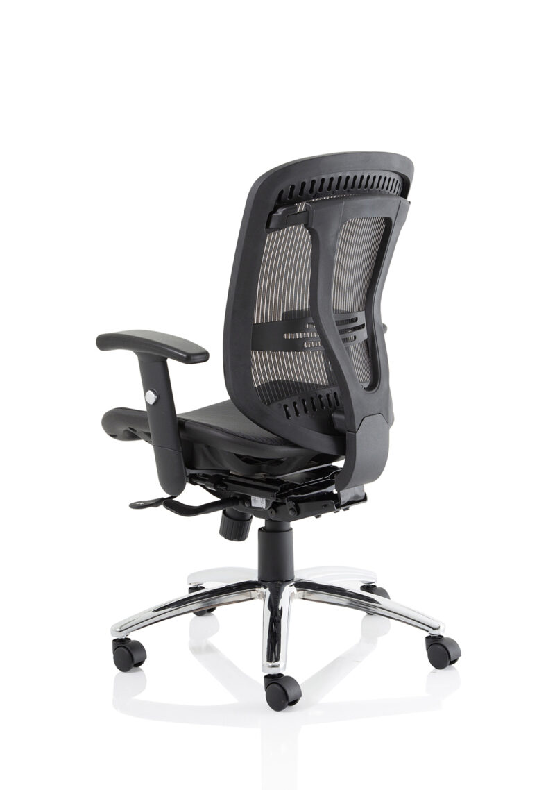 Illusion II Mesh Back Task Operator Office Chair with Height Adjustable Arms - Image 13