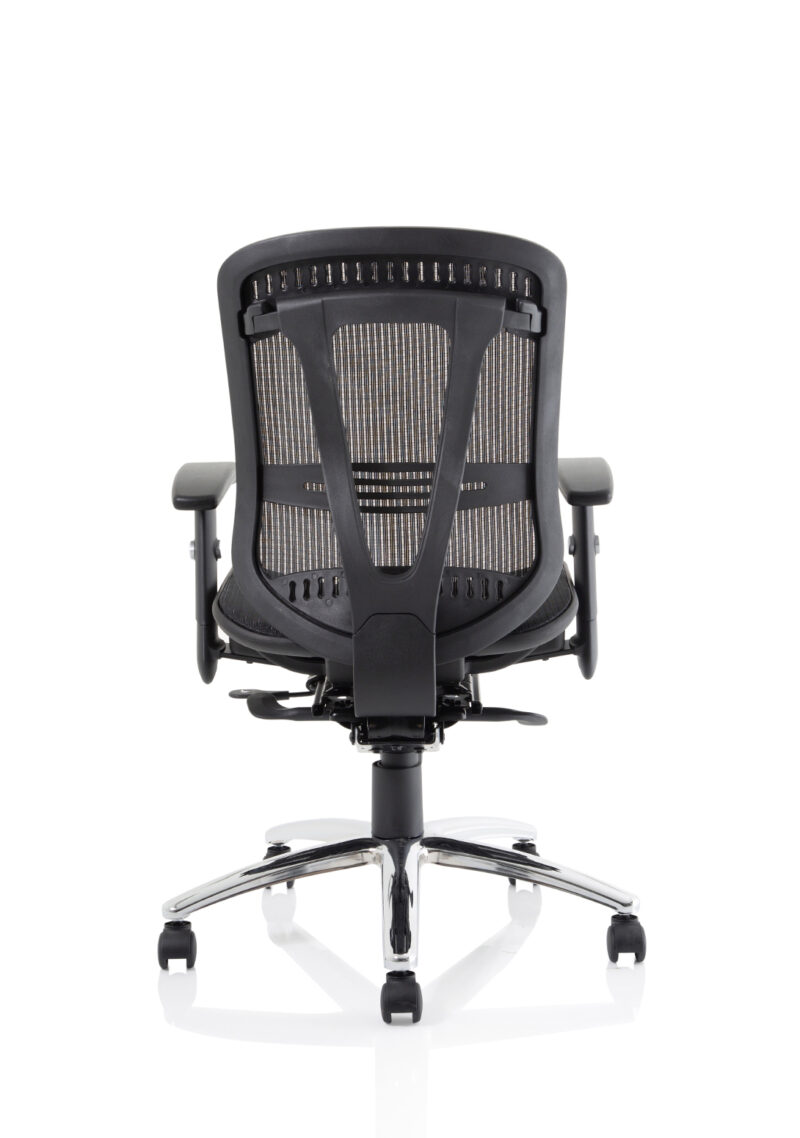 Illusion II Mesh Back Task Operator Office Chair with Height Adjustable Arms - Image 14