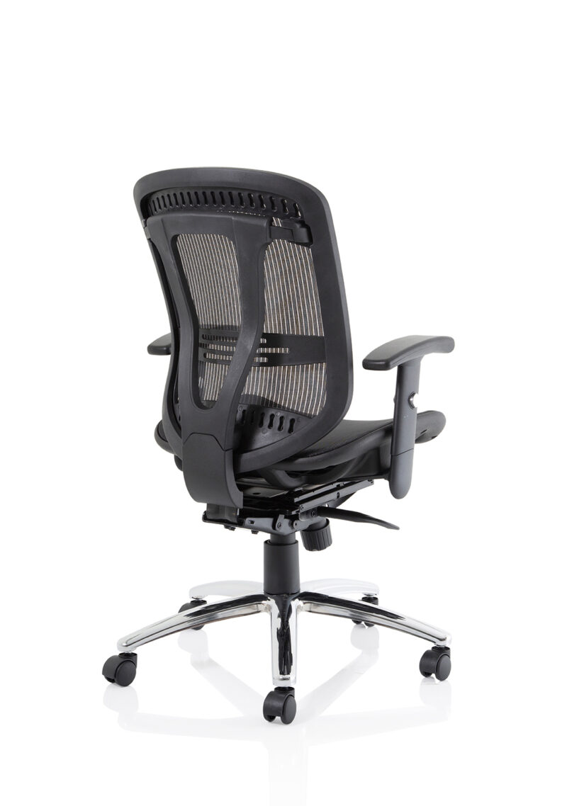 Illusion II Mesh Back Task Operator Office Chair with Height Adjustable Arms - Image 15