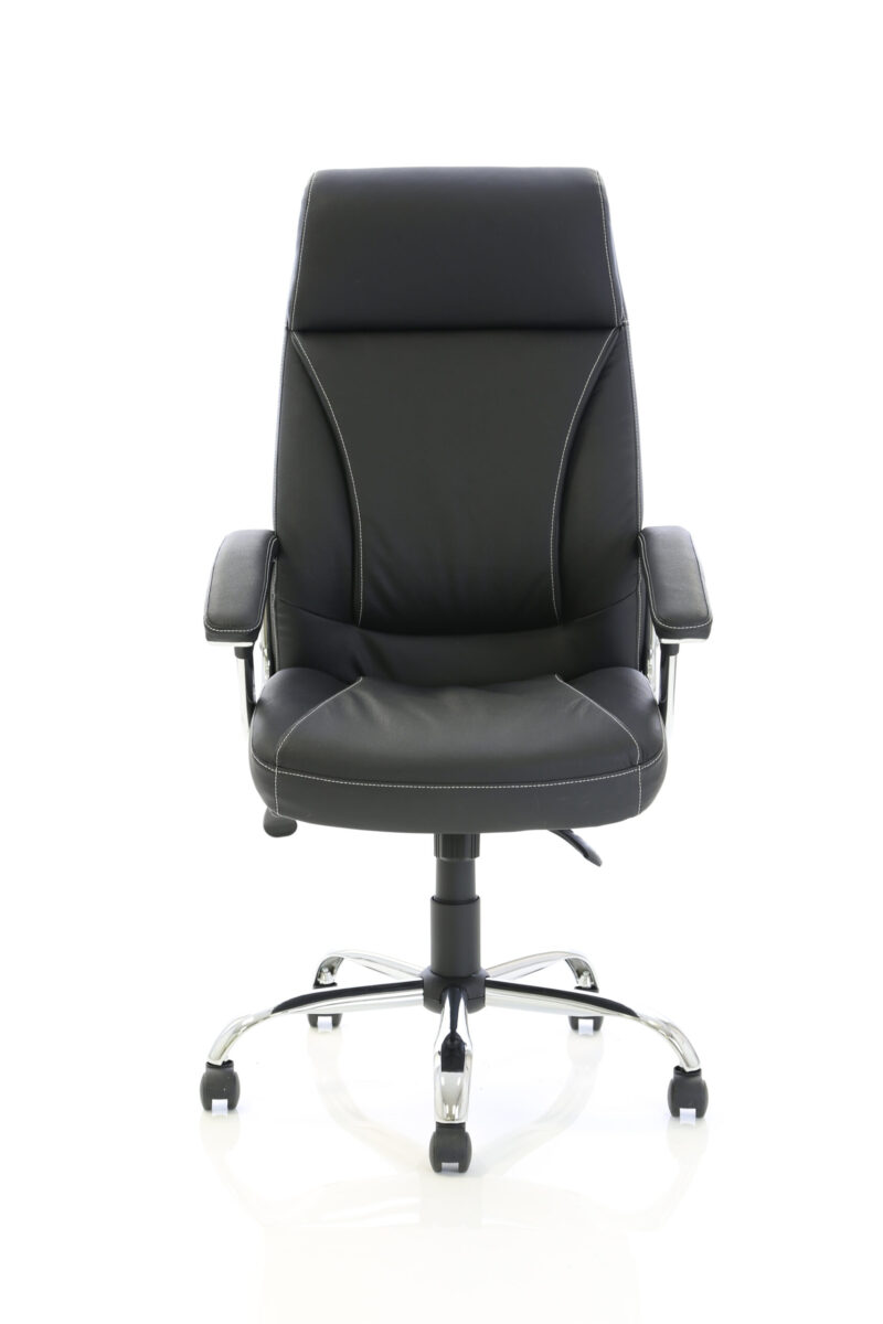 Truvia High Back Executive Leather Office Chair with Arms - Image 2
