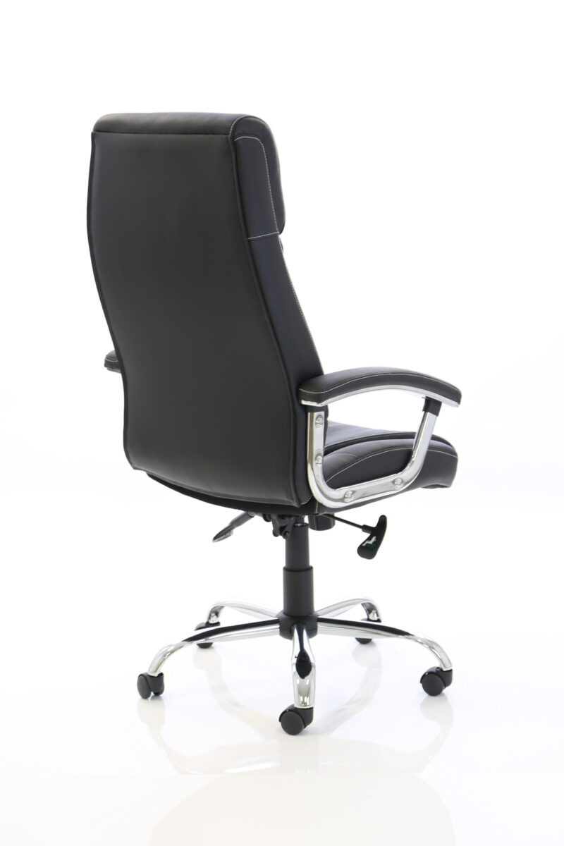 Truvia High Back Executive Leather Office Chair with Arms - Image 4
