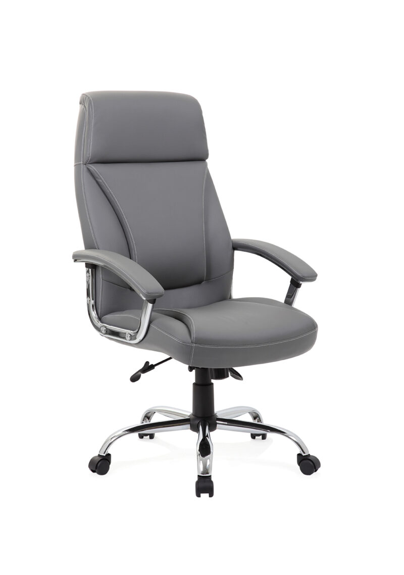 Truvia High Back Executive Leather Office Chair with Arms - Image 7