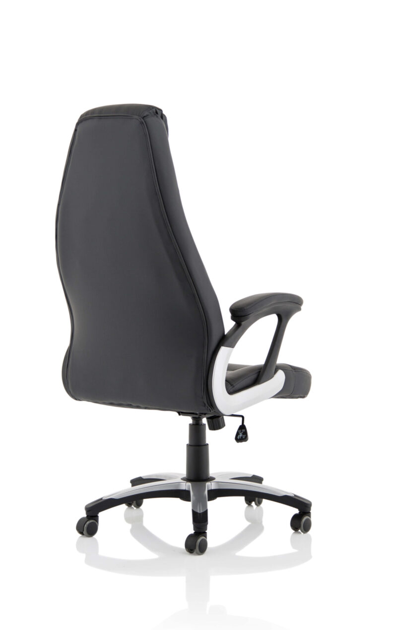 Cityscape High Back Black Leather Executive Office Chair - Image 7