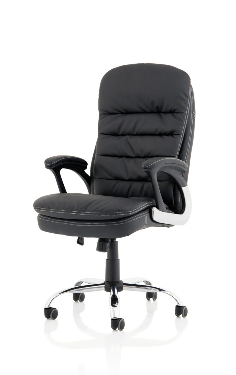 Quebec High Back Executive Office Chair with Arms - Image 2