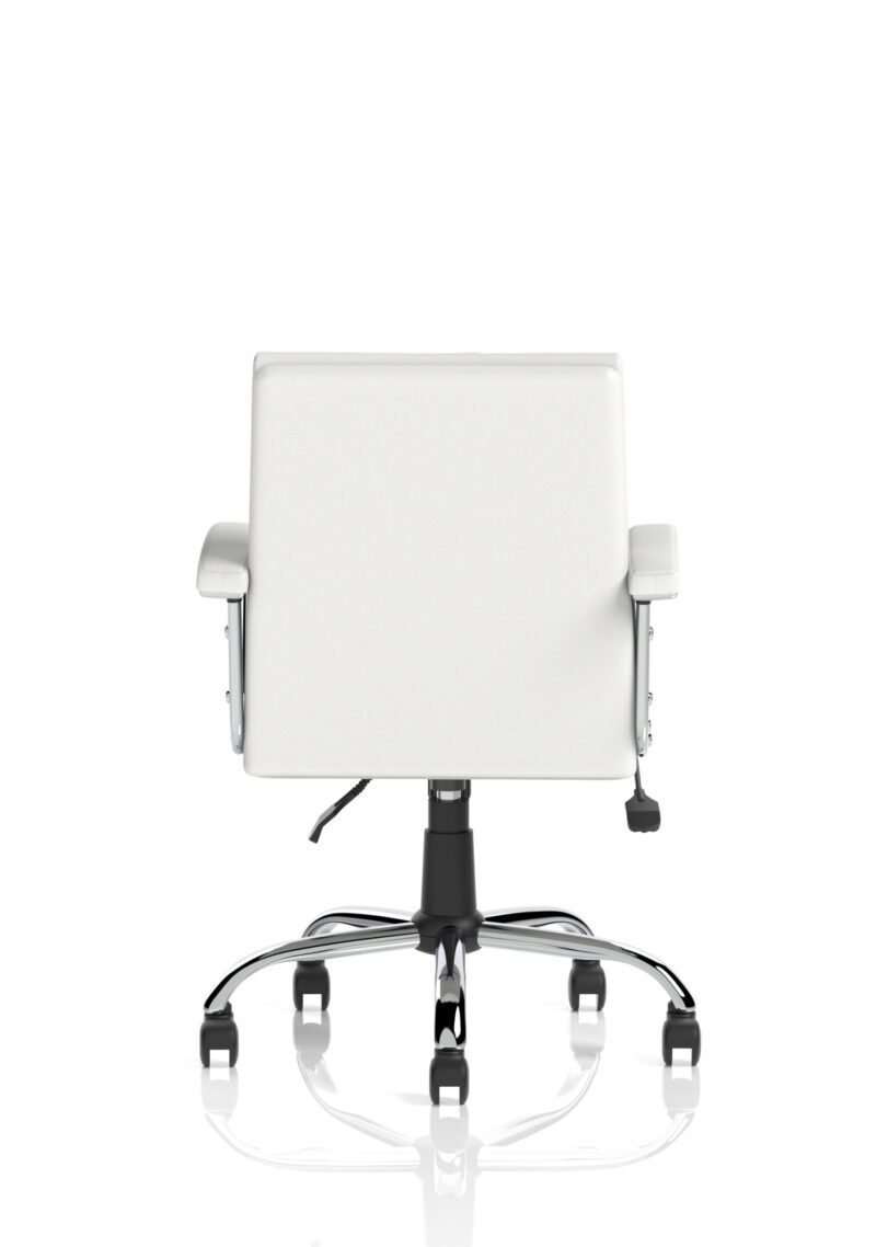 Ambition Medium Back Leather Executive Office Chair with Arms - Image 6