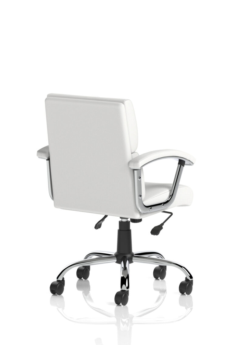 Ambition Medium Back Leather Executive Office Chair with Arms - Image 7