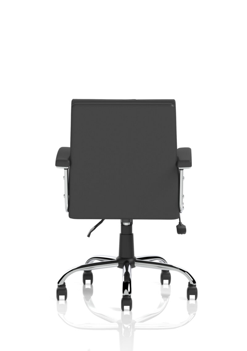 Ambition Medium Back Leather Executive Office Chair with Arms - Image 14