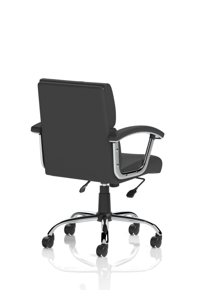 Ambition Medium Back Leather Executive Office Chair with Arms - Image 15