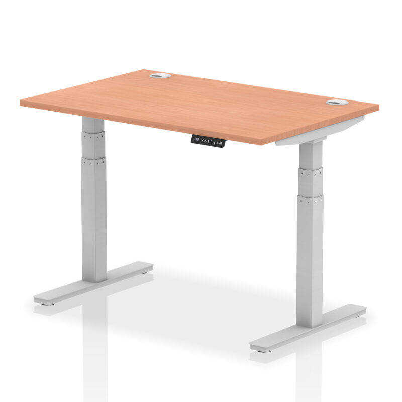 Breeze Height Adjustable Desk With Cable Ports - Image 3