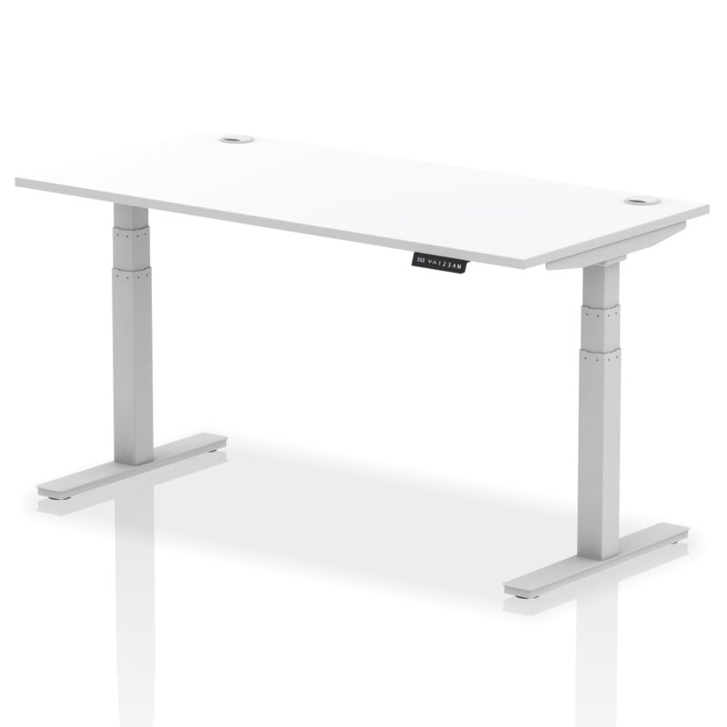 Breeze Height Adjustable Desk With Cable Ports - Image 105
