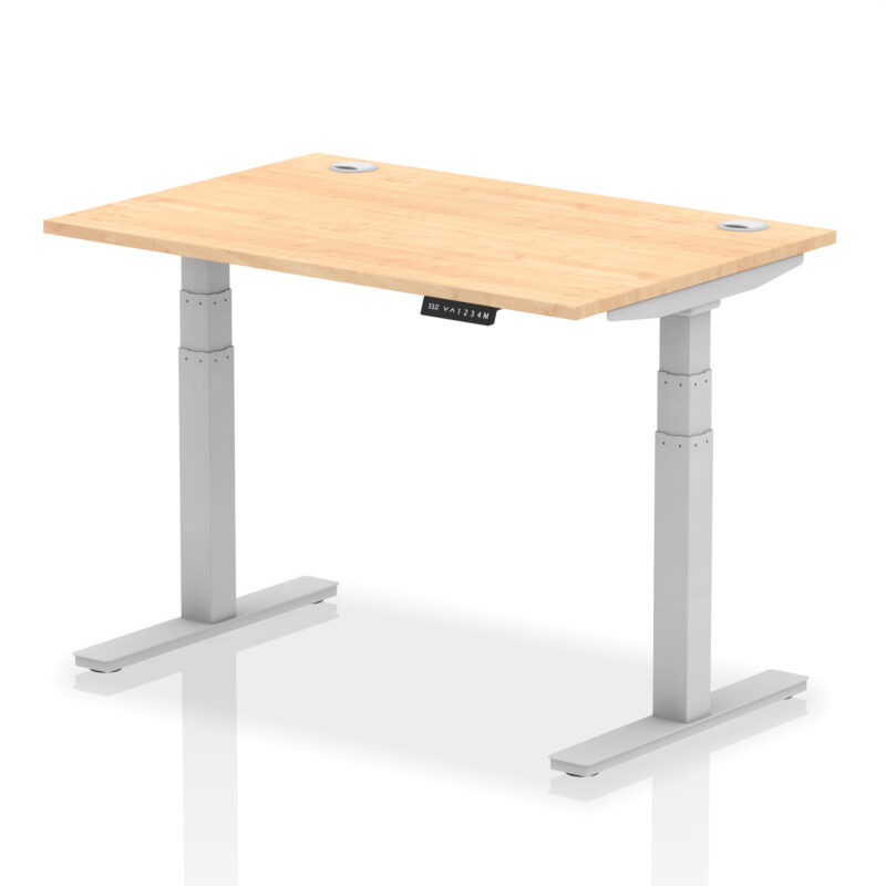 Breeze Height Adjustable Desk With Cable Ports - Image 15