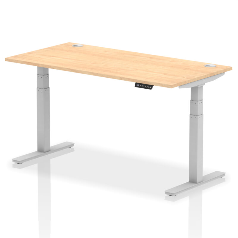 Breeze Height Adjustable Desk With Cable Ports - Image 87