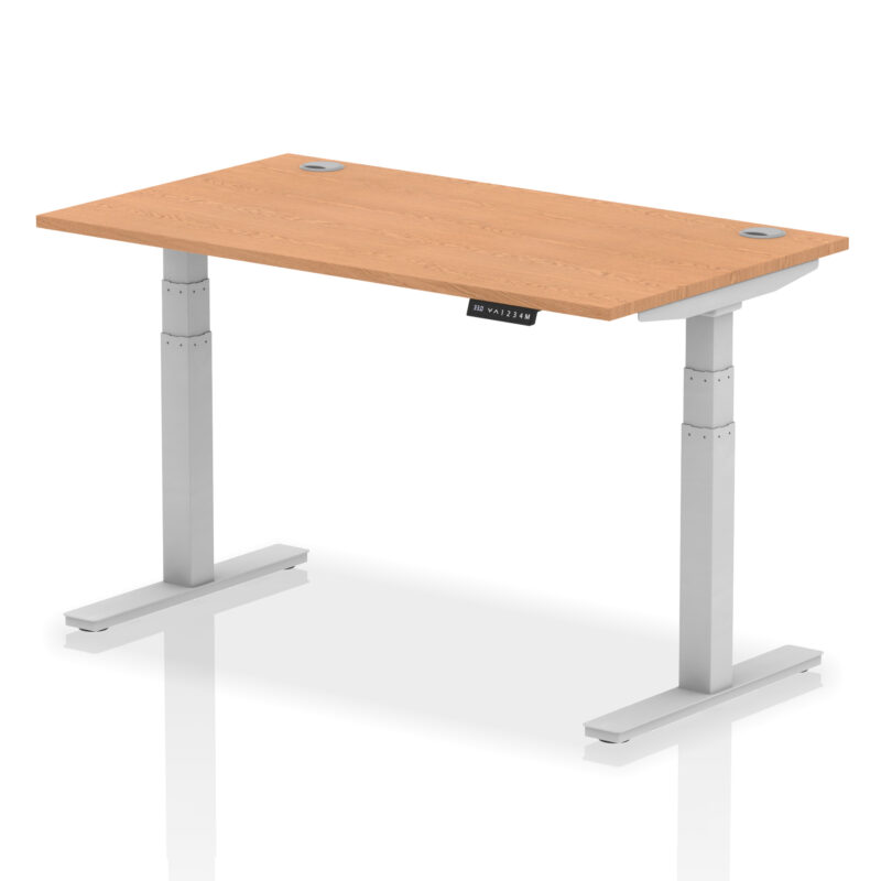 Breeze Height Adjustable Desk With Cable Ports - Image 57
