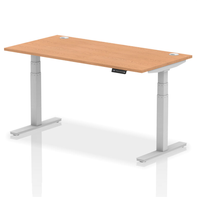 Breeze Height Adjustable Desk With Cable Ports - Image 93