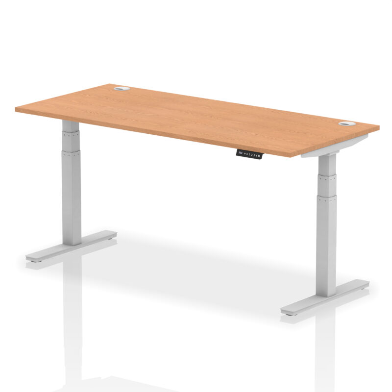 Breeze Height Adjustable Desk With Cable Ports - Image 129