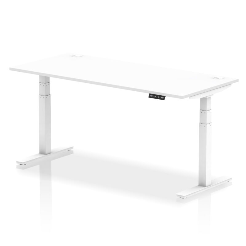 Breeze Height Adjustable Desk With Cable Ports - Image 143