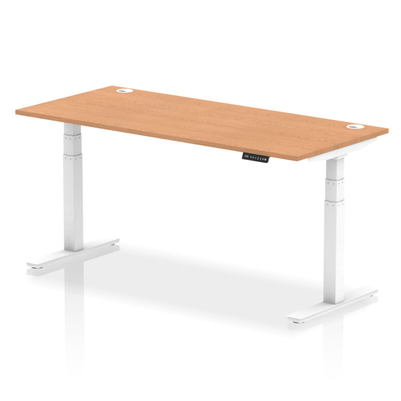 Breeze Height Adjustable Desk With Cable Ports - Image 131
