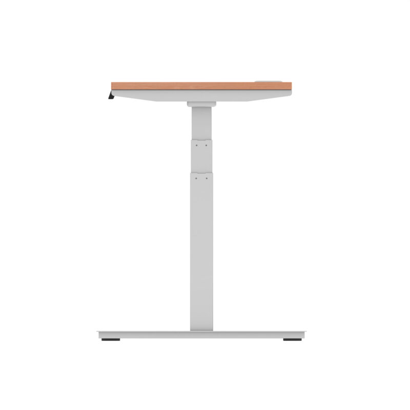 Breeze Height Adjustable Slimline Desk With Cable Ports - Image 40
