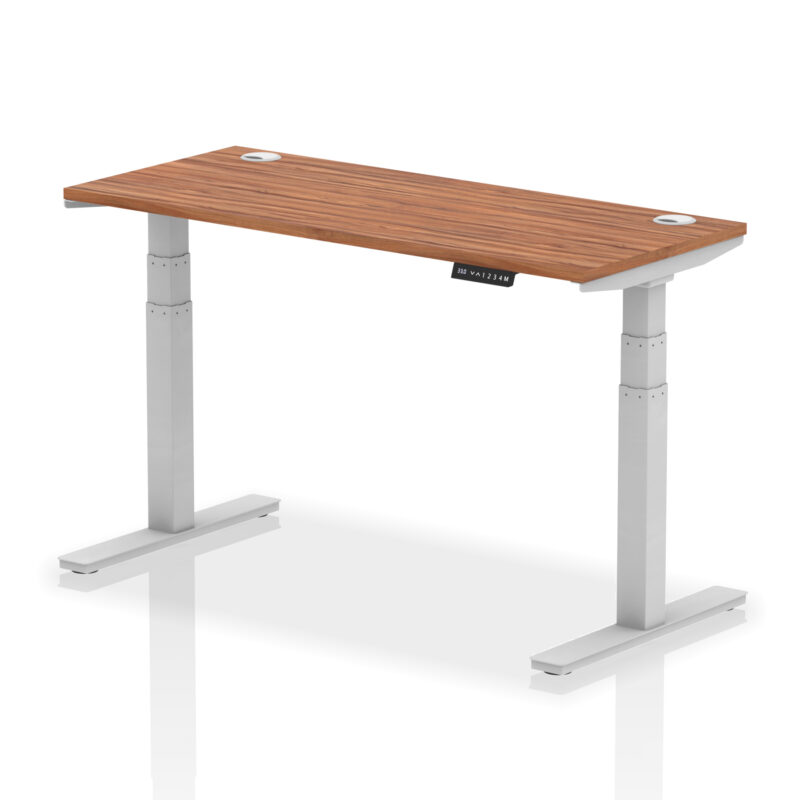 Breeze Height Adjustable Slimline Desk With Cable Ports - Image 63