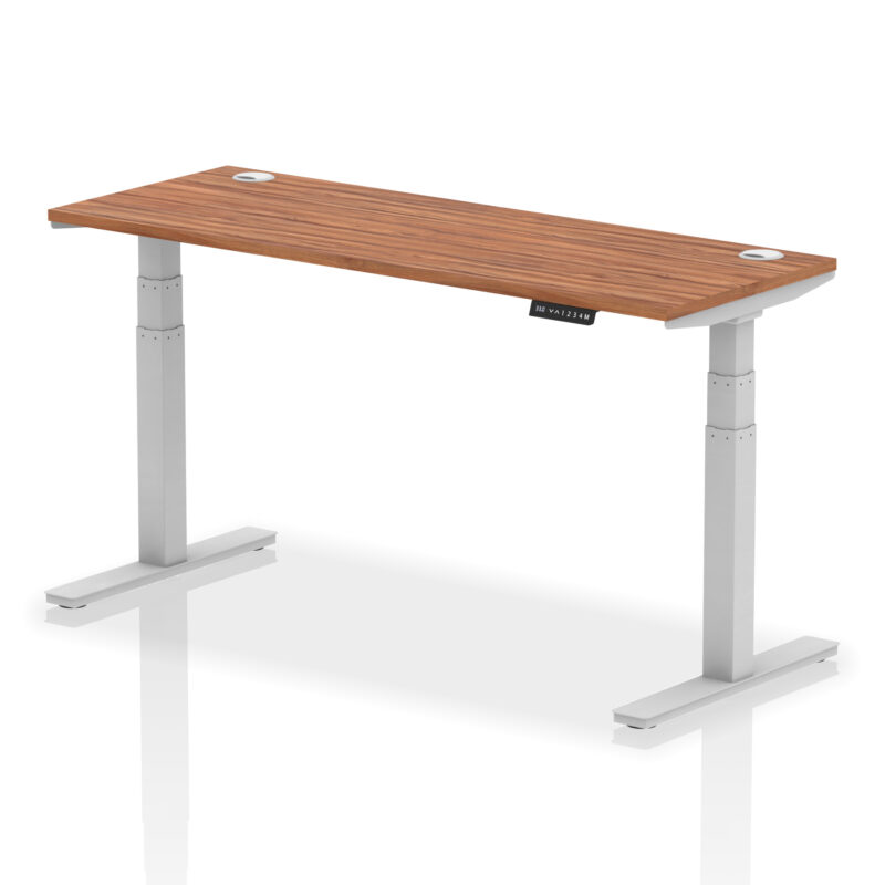 Breeze Height Adjustable Slimline Desk With Cable Ports - Image 99