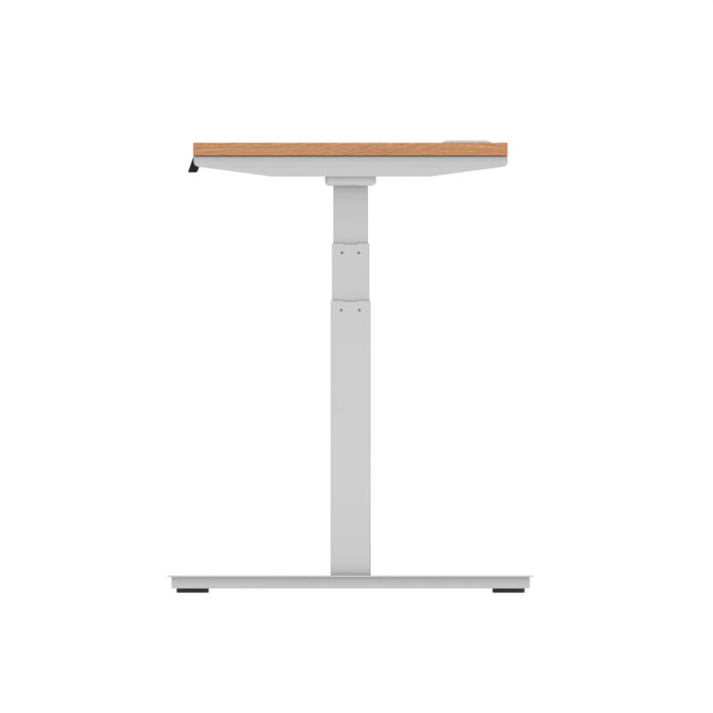 Breeze Height Adjustable Slimline Desk With Cable Ports - Image 94