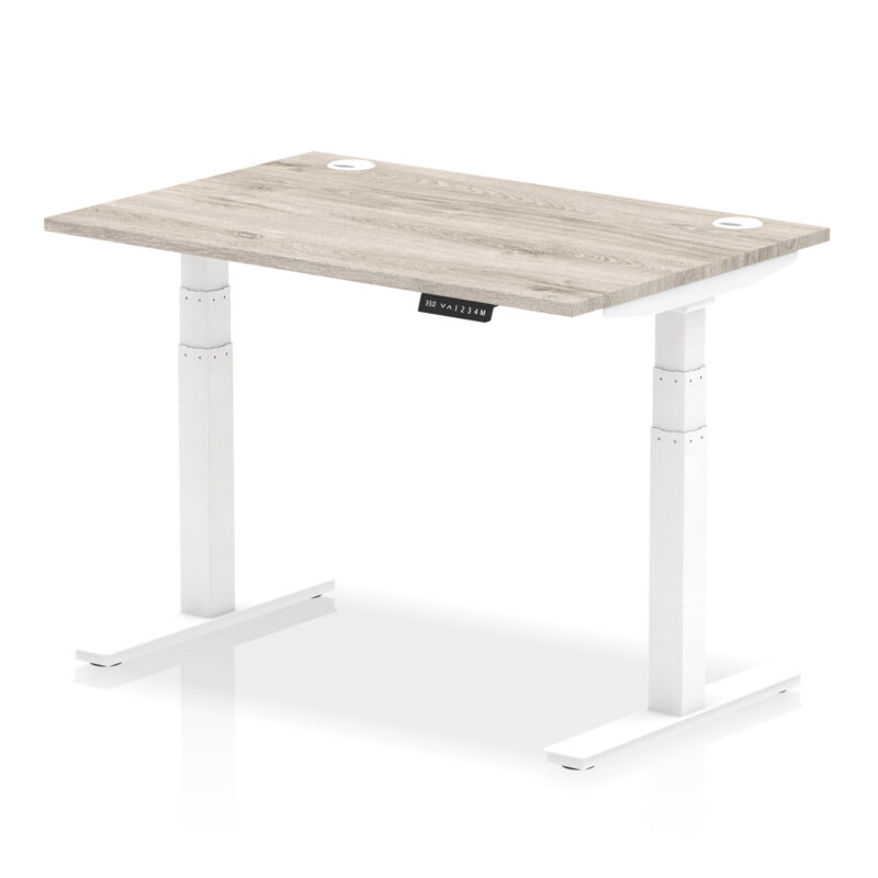 Breeze Height Adjustable Desk With Cable Ports - Image 11