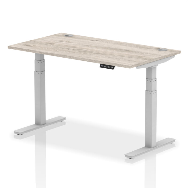Breeze Height Adjustable Desk With Cable Ports - Image 45