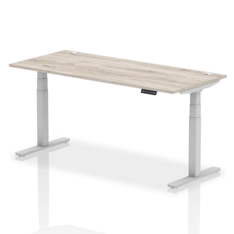 Breeze Height Adjustable Desk With Cable Ports - Image 117
