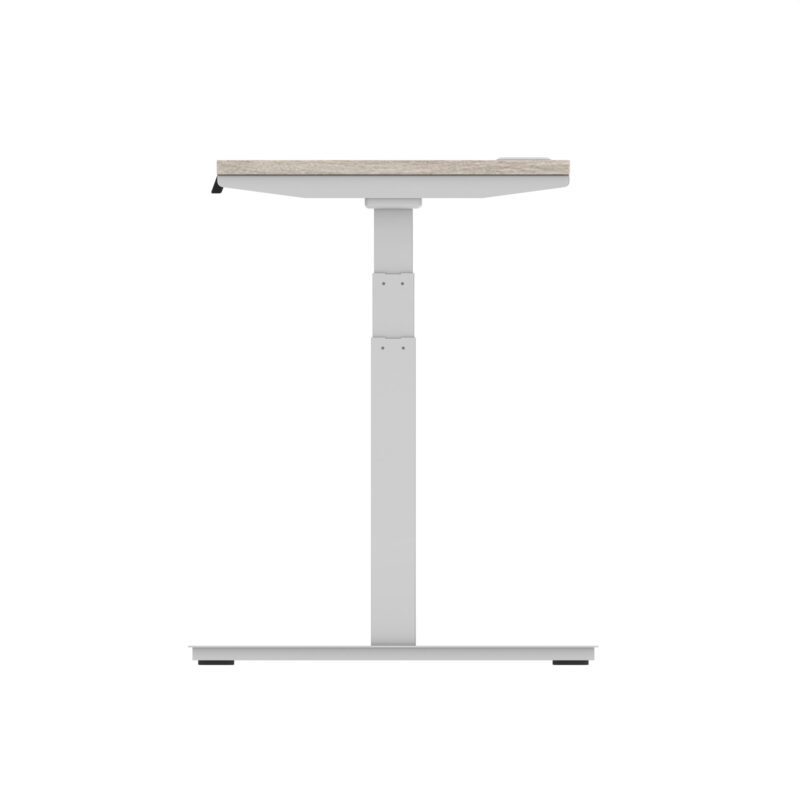 Breeze Height Adjustable Slimline Desk With Cable Ports - Image 46